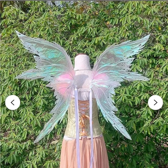 Handmade Iridescent Fairy Wings - Picture 4 of 6